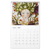 Oorspronkelijke Art Calendar door Ulyth Kalender (Jan 2026)