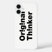 oorspronkelijke denker Case-Mate iPhone case (Achterkant)