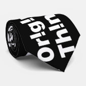 oorspronkelijke denker stropdas (Opgerold)