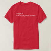 Oorspronkelijke familiedaling t-shirt (Design voorkant)