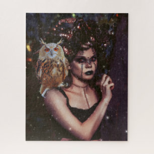 Oorspronkelijke gespierde dierlijke kunst legpuzzel