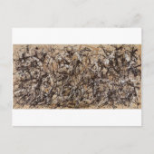 Oorspronkelijke herfstpolkverf briefkaart (Voorkant)