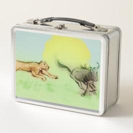 Oorspronkelijke kunstmetaal lunchbox - Chase