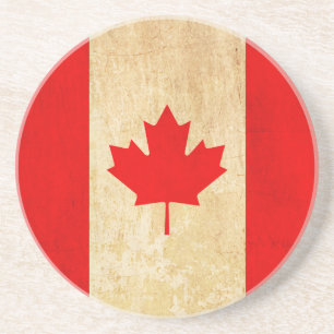 Oorspronkelijke patriottische nationale vlag van zandsteen onderzetter