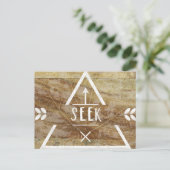 Oorspronkelijke SEEK Collectie Treasure Hunt Post  Briefkaart (Staand voorkant)