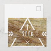 Oorspronkelijke SEEK Collectie Treasure Hunt Post  Briefkaart (Voorkant / Achterkant)
