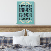 Oorspronkelijke speciale data canvas afdruk (Insitu (Slaapkamer))