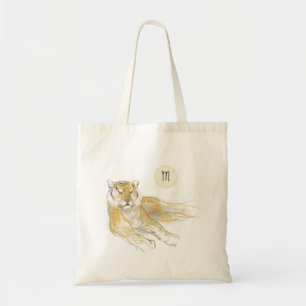 Oorspronkelijke tekening 2 Chinese tijgerjaar M Bi Tote Bag