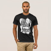Oorspronkelijke tekening Netsuke T-shirt (Voorkant volledig)