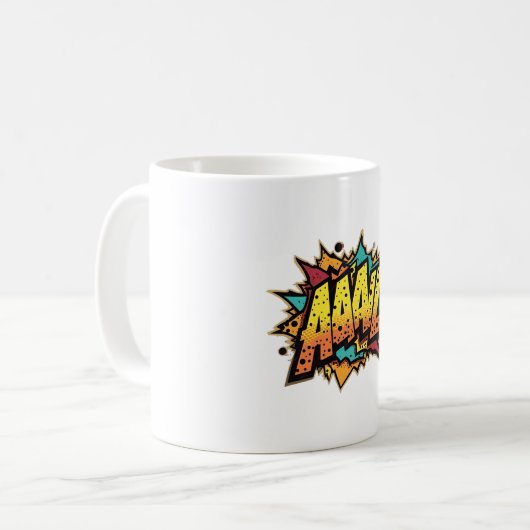 Oorspronkelijke titel: Comic book burst: AAAL! Pop Koffiemok (Voorkant links)