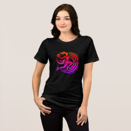 Oorspronkelijke titel: Dynamic Vrouw Basketball Si Tri-Blend Shirt