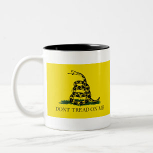 Oorspronkelijke vlag van Gadsden Tweekleurige Koffiemok