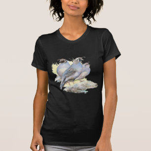 Oorspronkelijke Waterverf Californische quarantain T-shirt