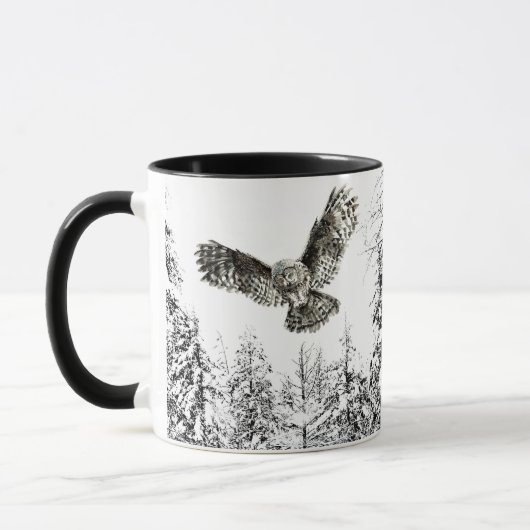 Oorspronkelijke Waterverf: vogelaanvaring of vogel Mok (Links)