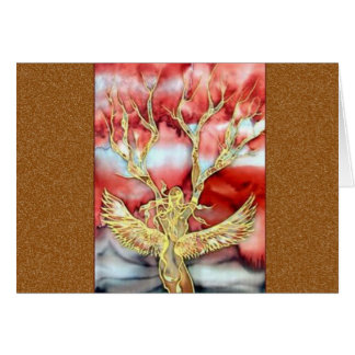 Oorspronkelijke zijdeschildering door Kim: