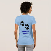 Oorzaak voor poten t-shirt (Achterkant volledig)