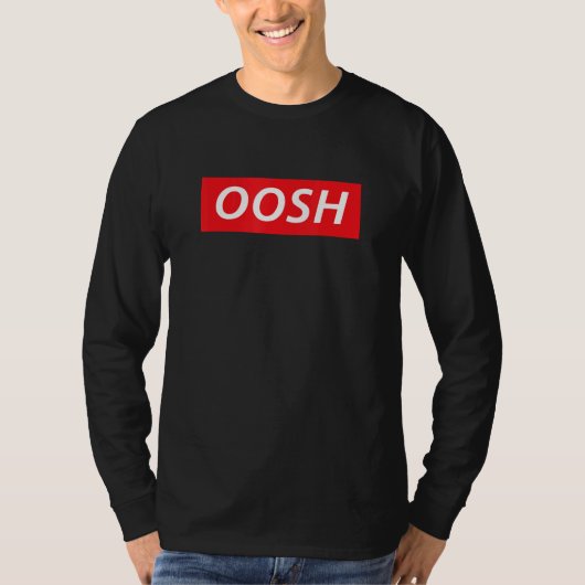 Oosh! Alkaline Jamaican Dancehall Slang T-shirt (Voorkant)