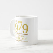 Oost. 1979 40ste Jubileum ter bruiloft Koffiemok (Voorkant links)