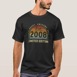  Oost. 2008 Limited Edition Girls Boys 14th T-shirt