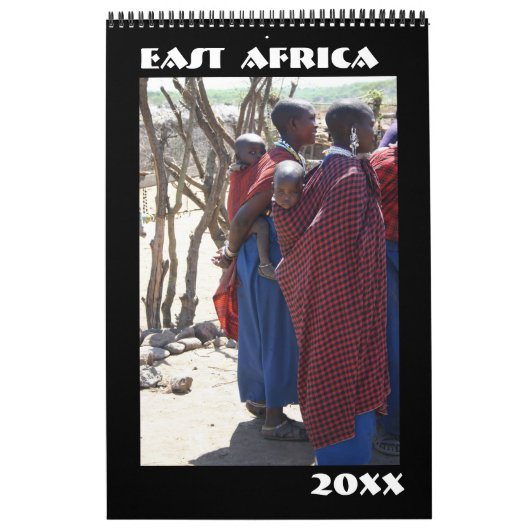 Oost-Afrika Kalender (Hoes)