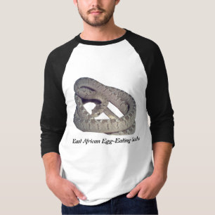 Oost-Afrikaanse eierslang 3/4 Sleeve Raglan T-shirt