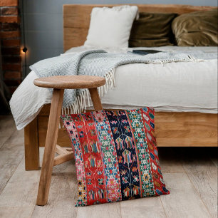 Oost-Anatolische bes rode Turkse Kilim vloerkleed Kussen