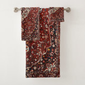 Oost-Antiek Perzisch Turks Rug Bad Handdoek (Insitu)