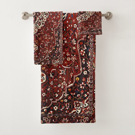 Oost-Antiek Perzisch Turks Rug Bad Handdoek (Insitu)
