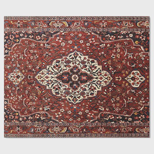 Oost-Antiek Perzisch Turks Rug Cadeaupapier (Vlak)
