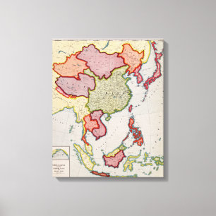Oost-AziëPanoramaOost-Azië Canvas Afdruk