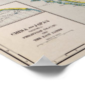 Oost-AziëPanoramaOost-Azië Poster (Hoek)