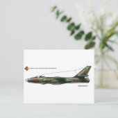 Oost-Duitse Ilyushin Il-28 Beagle Briefkaart (Staand voorkant)