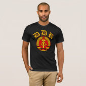 Oost-Duitsland (DDR) Logo T-shirt (Voorkant volledig)