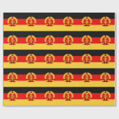 Oost-Duitsland vlag Cadeaupapier (Vlak)