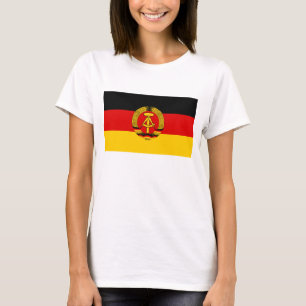 Oost-Duitsland vlag T-shirt