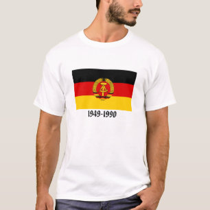 Oost-Duitsland vlag T-shirt