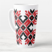 Oost-Europa patroon, traditionele folklore, folklo Latte Mok (Linkerhoek)