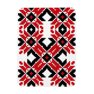 Oost-Europa patroon, traditionele folklore, folklo Magneet