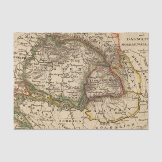Oost-Europa Tissuepapier (Voorkant)