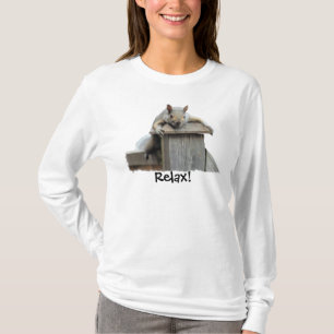 Oost-grijze eekhoorn RELAX! Funny Animal Shirt