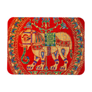 Oost-Indische olifantendruk Magneet