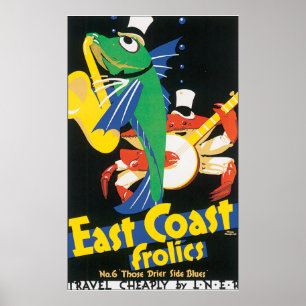 Oost-Kustvorken Poster