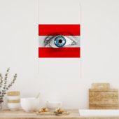 Oost-Oostenrijk Poster (Keuken)