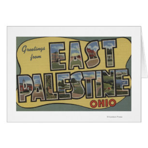 Oost-Palestina, Ohio - Grote letterscènes