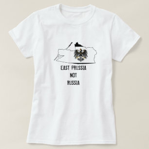 Oost-Pruisen niet Rusland (vrouwen) T-shirt