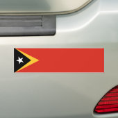 Oost-Timor Bumpersticker (Op auto)