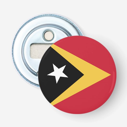 Oost-Timor Button Flesopener (Voorkant)