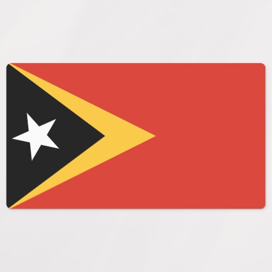 Oost-Timor Labels (Design 1)