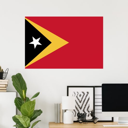 Oost-Timor Poster (Thuiskantoor)