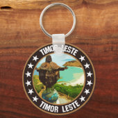 Oost-Timor Sleutelhanger (Voorkant)
